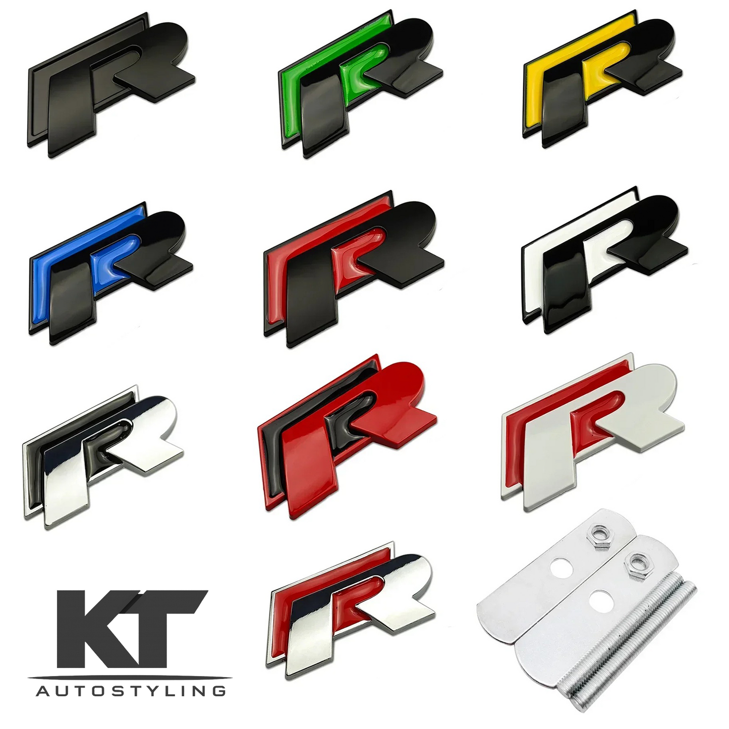 R Logo - Colour Front Badge