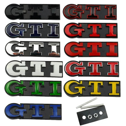 GTI Logo - Colour Front Badge