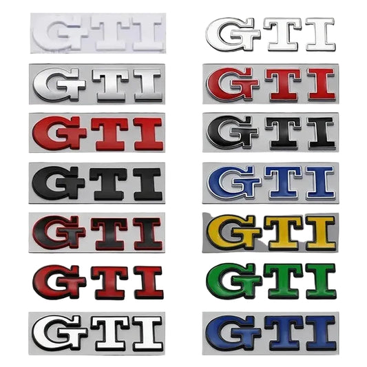 GTI Logo - Colour Rear Badge